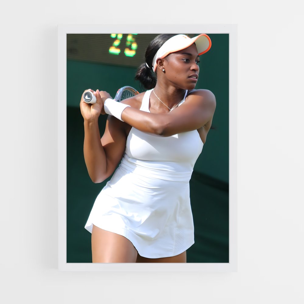 Poster Sloane stephens – affiche Tennis (vue 3)
